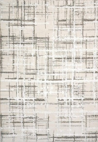 Dynamic Rugs TROYA 4602-110 Ivory and Grey